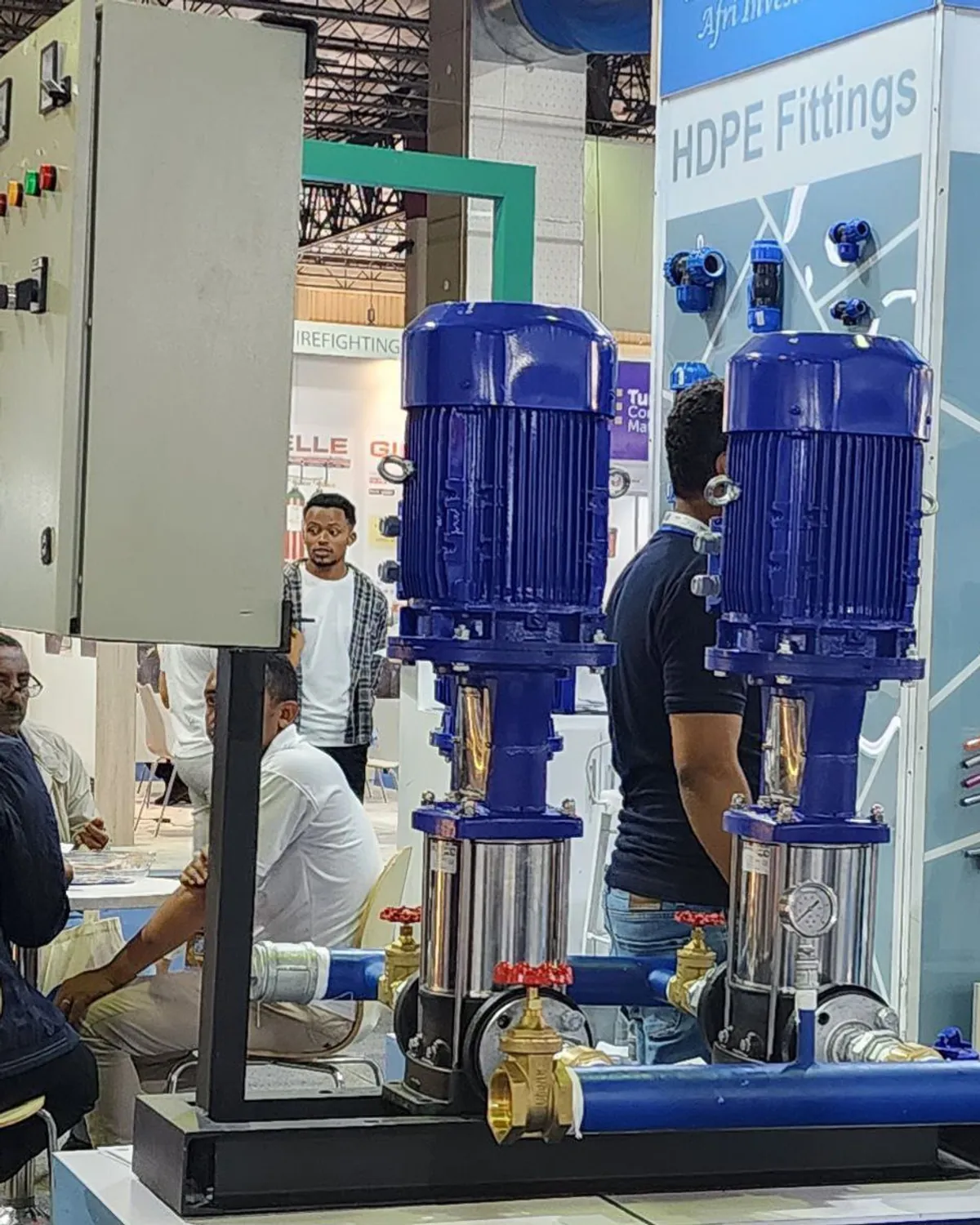Industrial pump systems and manufacturing equipment
